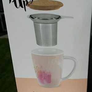 Pinky Up Tea🍵Infuser Tea  Mug 12oz 🍵🏵